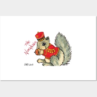 2013 Holiday ATC 22 - The Nutcracker Squirrel Posters and Art